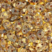 SuperDuo Beads 2.5x5mm Crystal - Picasso